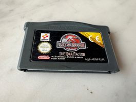 JURASSIC PARK THE DNA FACTOR SPIEL FÜR NINTENDO GAME BOY ADV