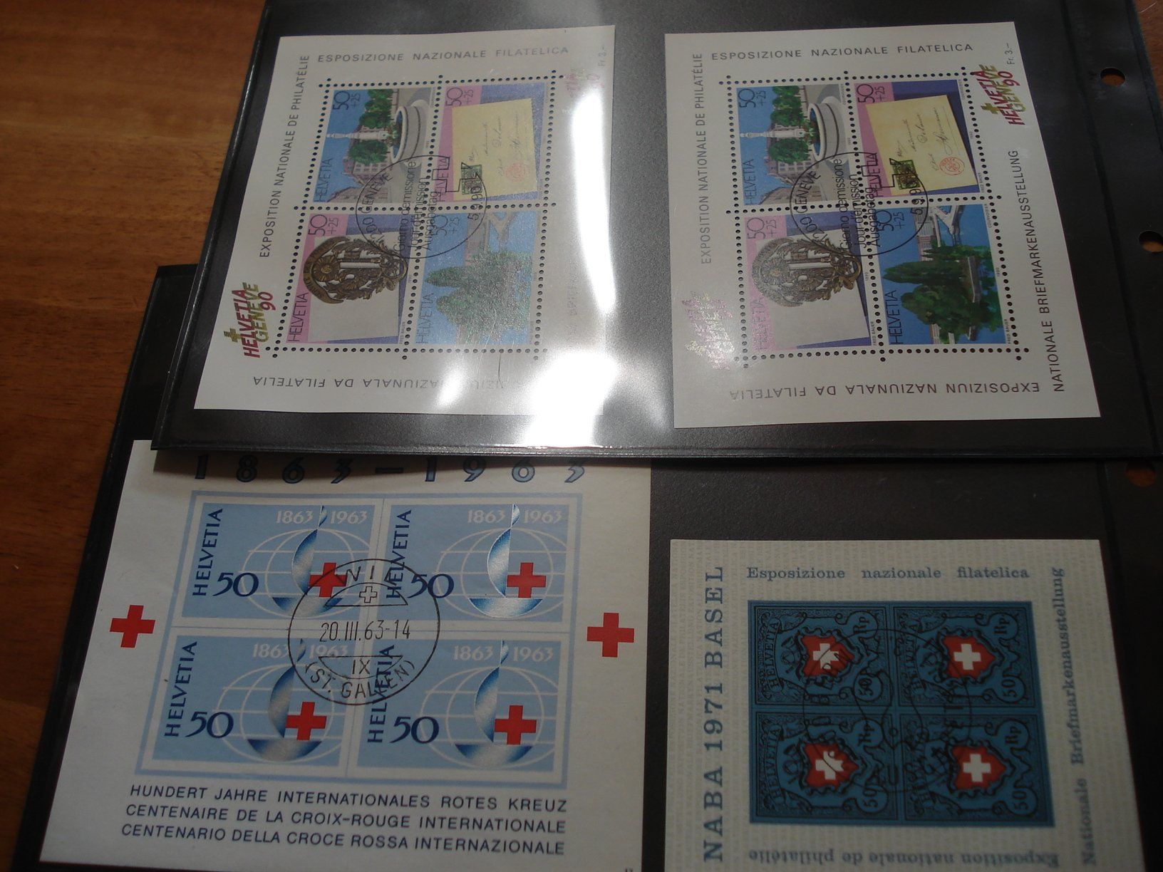 Tous les timbres: Set Blocks Schweiz o – D'occasion à Niederwil AG par morostahu 2