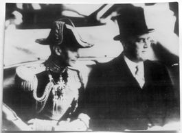 FUNKBILD: König Georg VI. und US-Präsident Roosevelt, 1939
