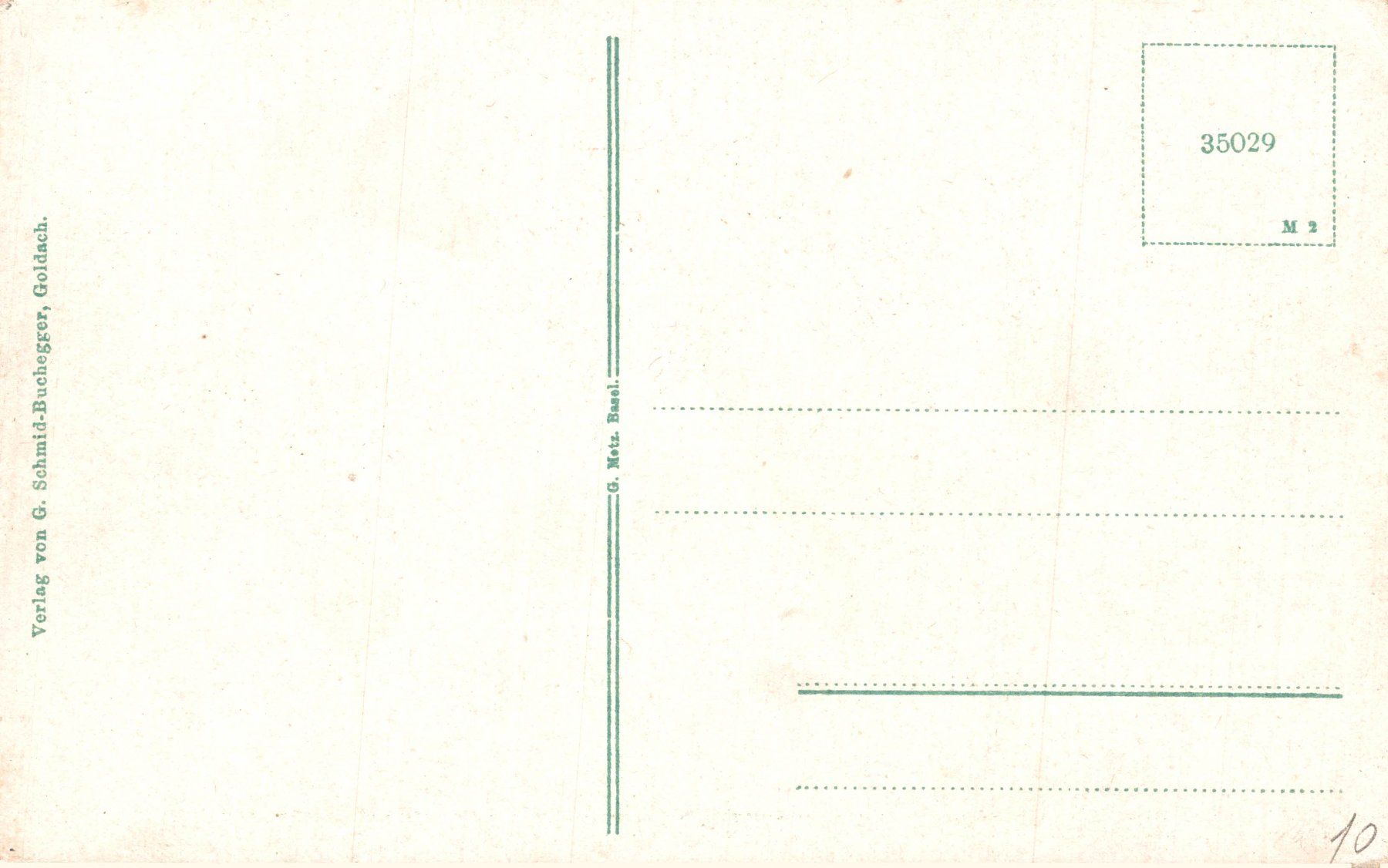 Cartoline postali: Goldach – Usato da Bronschhofen venduto da Astore 1