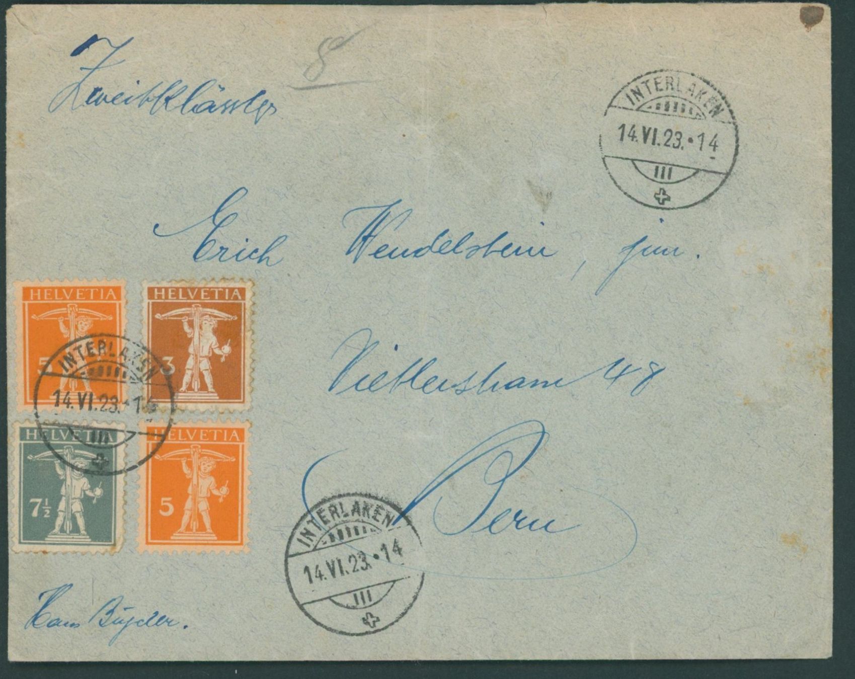 Tous les timbres: Interlaken – D'occasion à Opfikon par webstar30