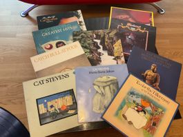Cat Stevens Vinyl Konvolut 10 Schallplatten gebraucht