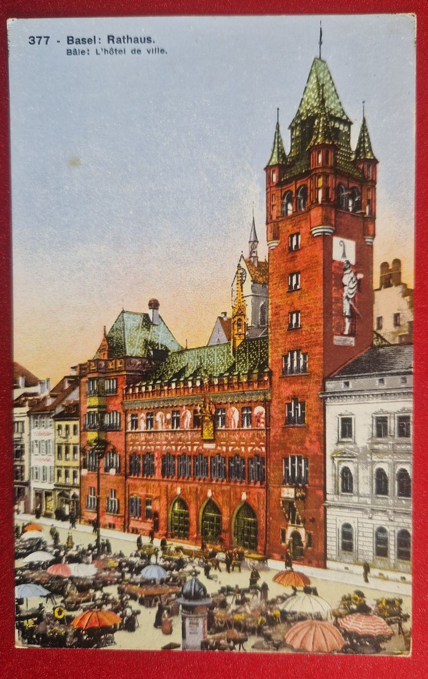 Cartoline postali: Rathaus Basel, Top – Nuovo (secondo la descrizione) da Melchnau venduto da Arthurius