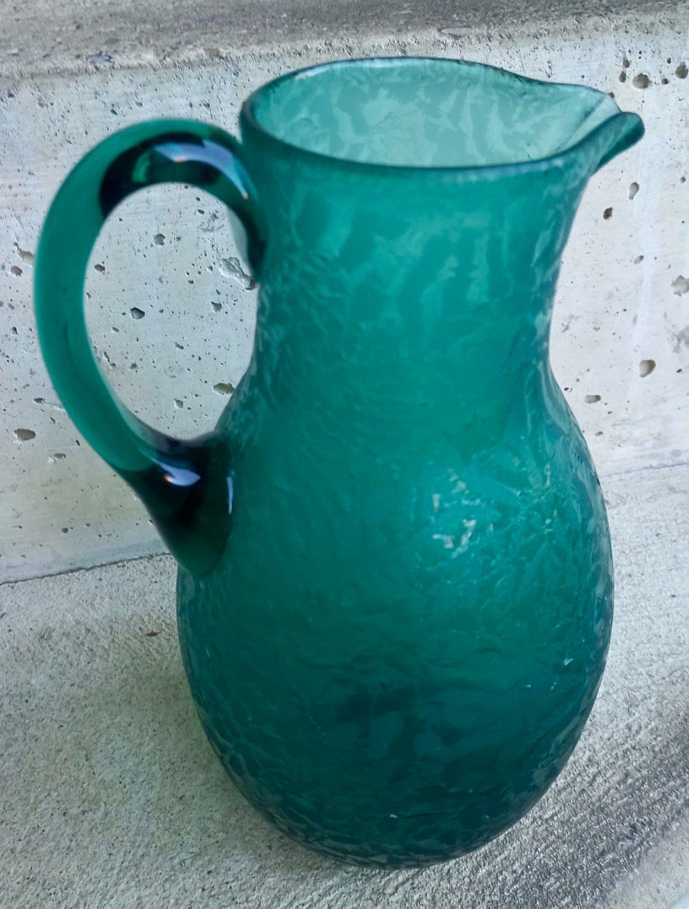 Caraffe: Glaskrug St. Prex Eisglas – Usato da Burgdorf venduto da glasrabe01