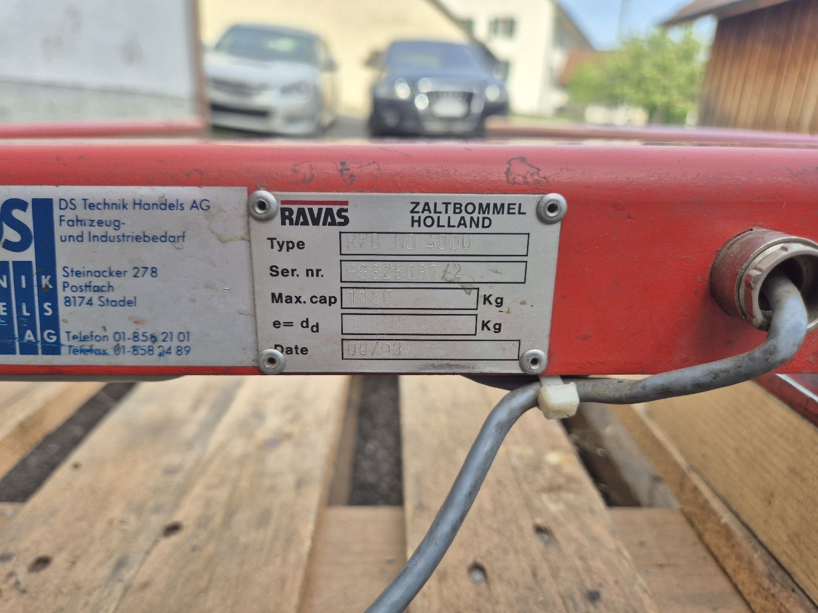 Bilance e pesi: Waage RAVAS RWB ND 4000 – Difettoso da Thalheim AG venduto da dunkymunky 2