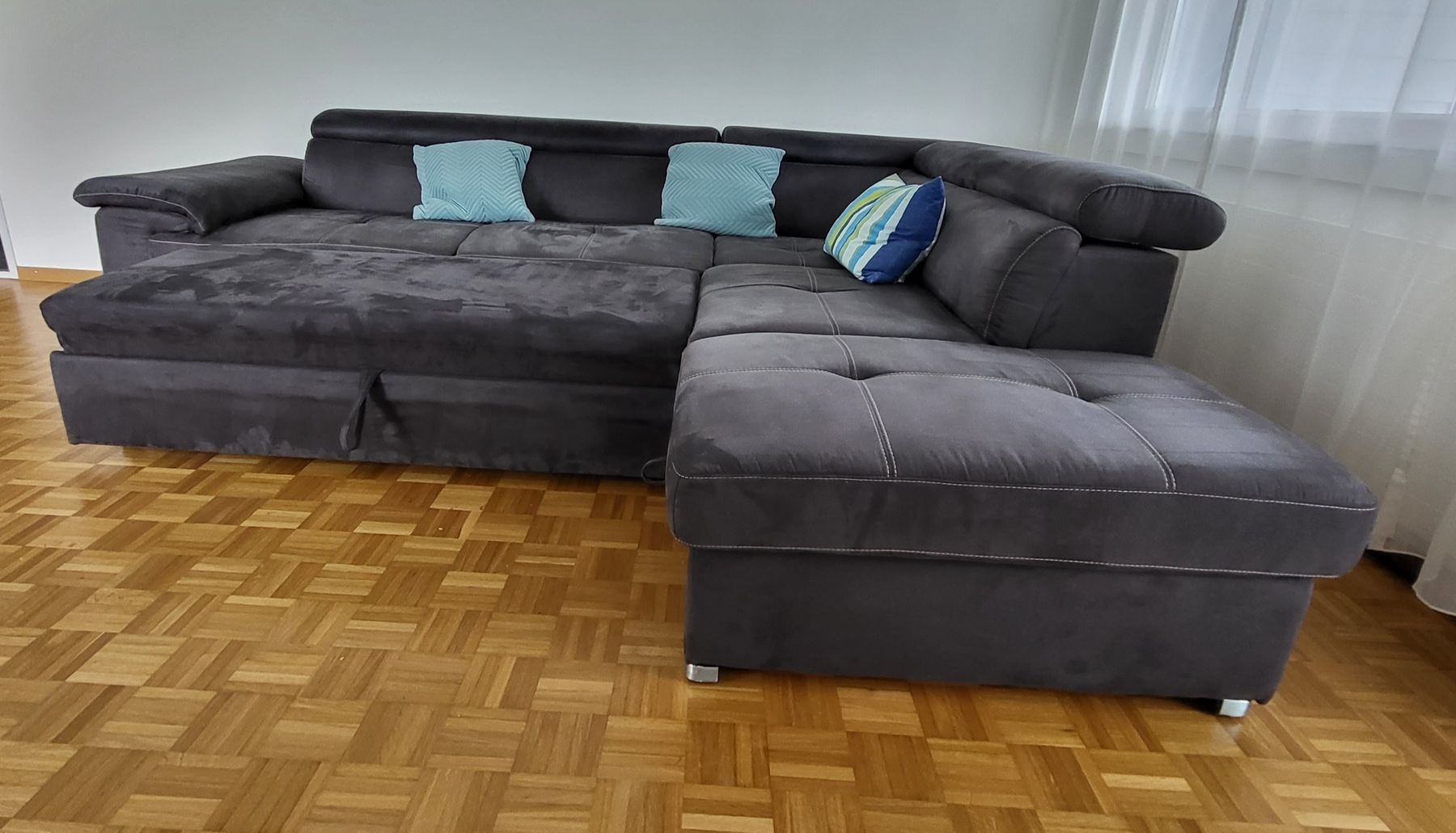 Sofas: Eck-Bettsofa – D'occasion à Buochs par ready15 1