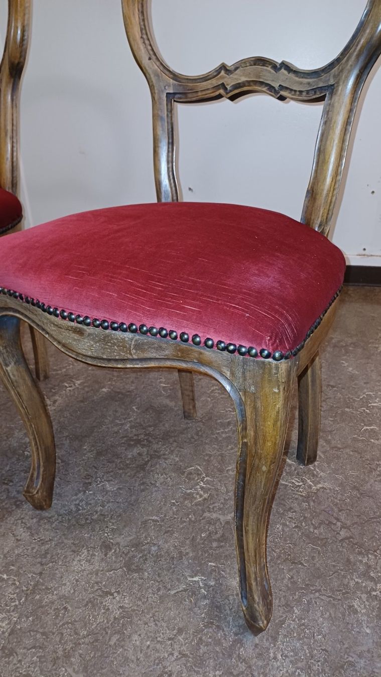 Sedie: Stühle Beistelltisch Louis Philippe Antik – Usato da Degersheim venduto da Alphi 1