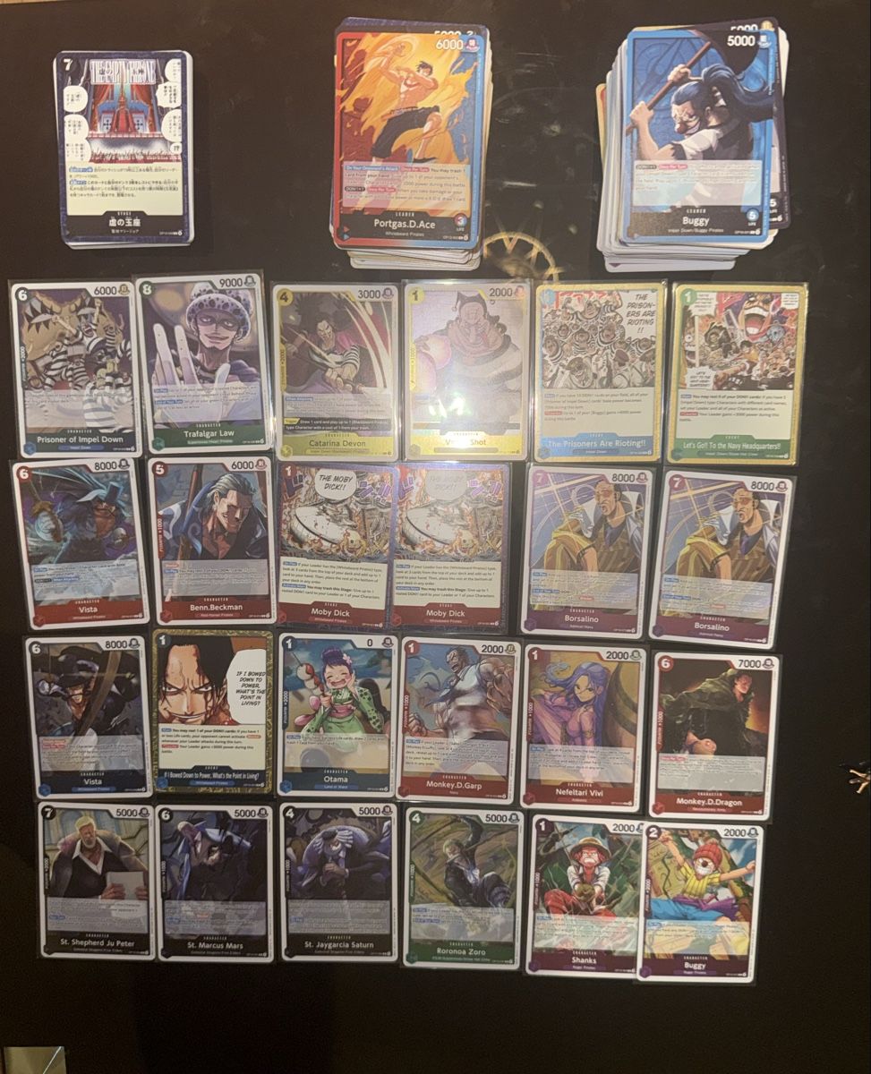 Carte collezionabili: Carte One Piece OP13 and OP16 – Nuovo (secondo la descrizione) da Colombier NE venduto da jon_j996