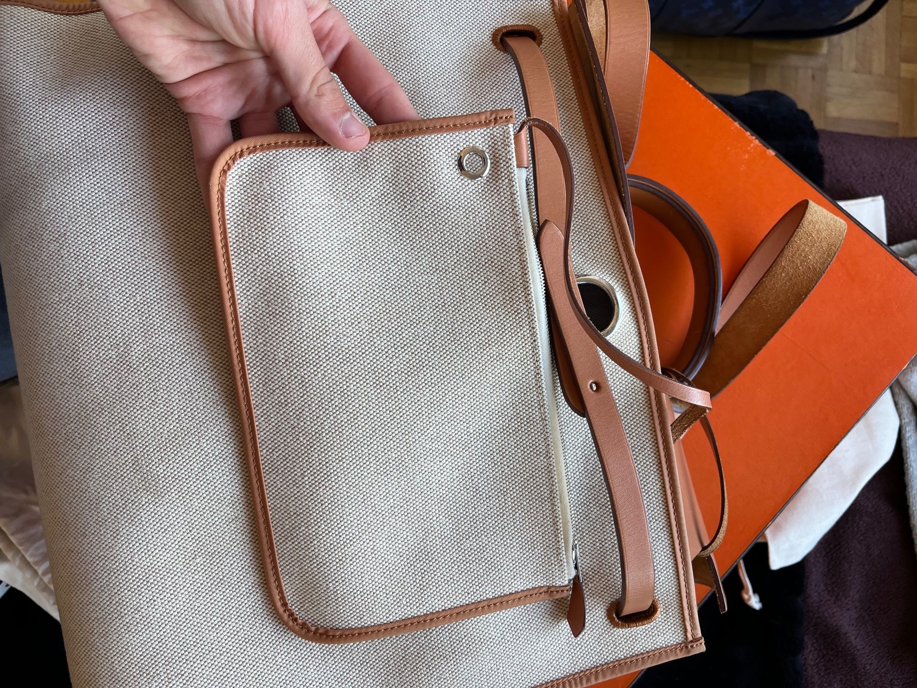 Hermès Borse: Hermès HerBag PM 2009 Full Set – Usato da Genève venduto da 3M_JR 4