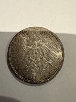 pièce de monnaie allemande de 3 Mark datant de 1914.