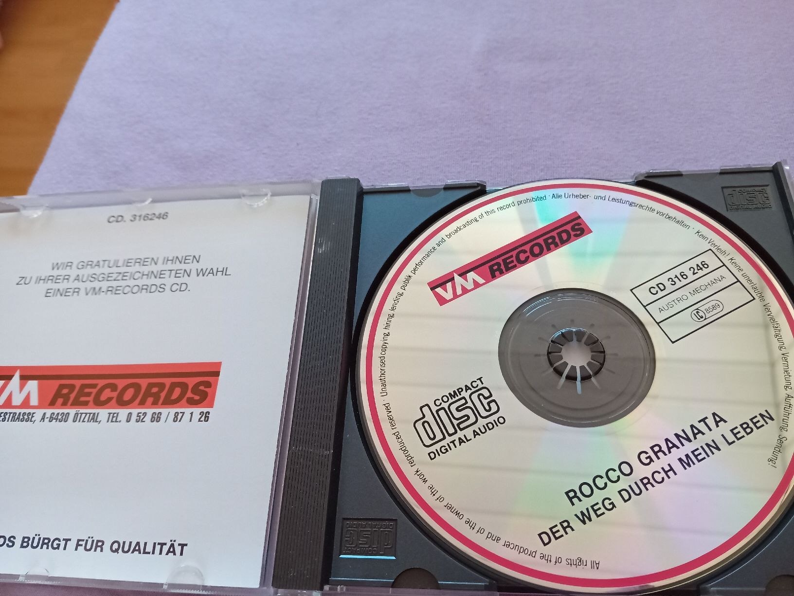 CDs: CD Rocco Granata – Gebraucht aus Witterswil von hele04 1