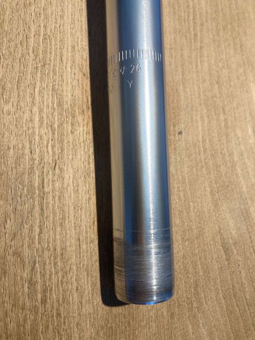 Pezzi di ricambio: Sattelstütze Ergotec 2 / 26mm /silber – Usato da Wallisellen venduto da HorstTennenbaum 3