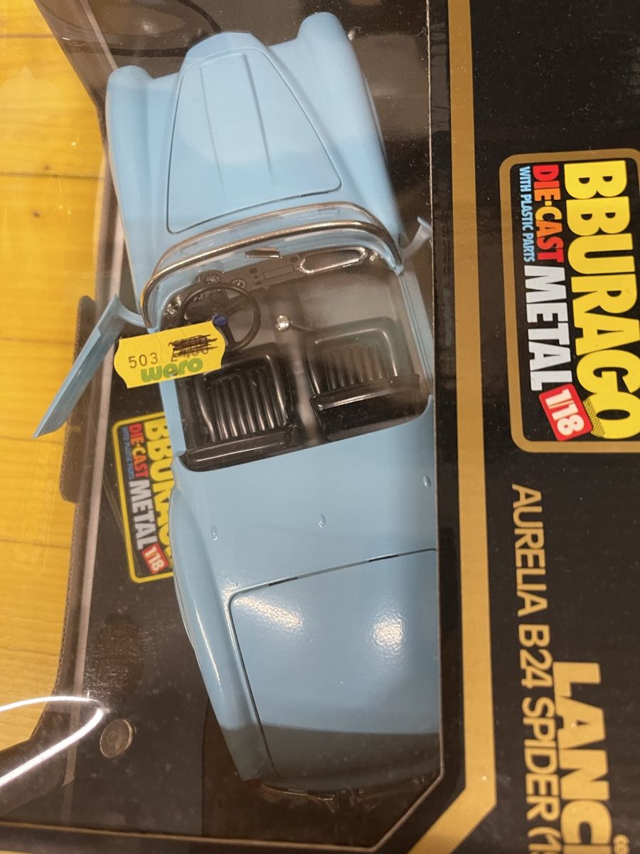 Bburago Modellautos: Lancia Aurelia B24 Spider  1955   Burago – Neu (gemäss Beschreibung) aus Nänikon von R_rota 2