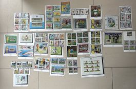Briefmarken Fussball von aller Welt