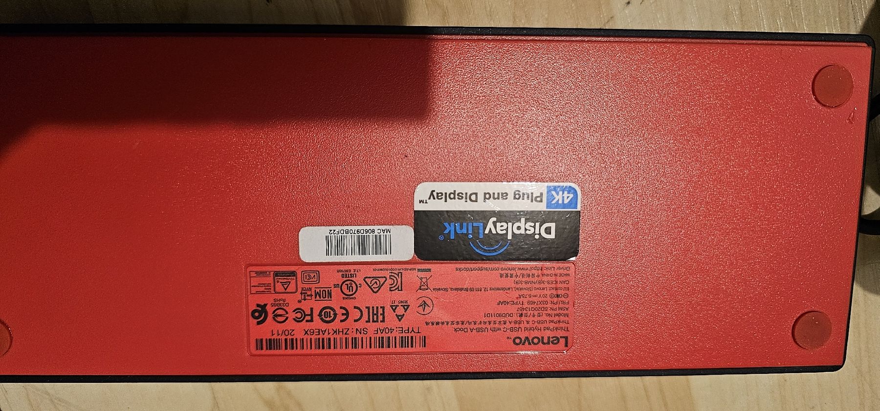 Lenovo ThinkPad Hybrid USB-C+A Dock - Excellent Condition! | Kaufen auf ...