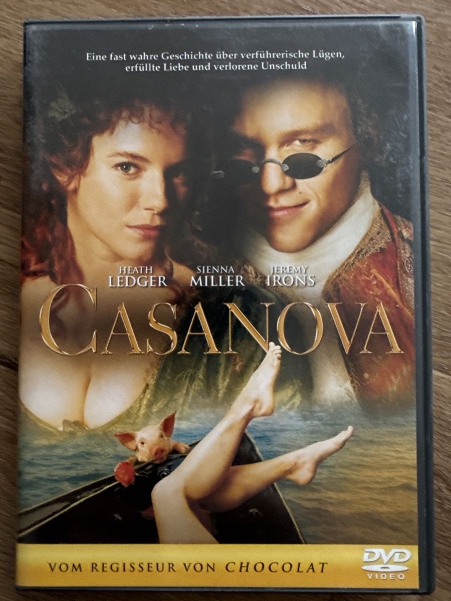 Tutti i DVDs: DVD Casanova mit Heath Ledger – Usato da Dürnten venduto da elload