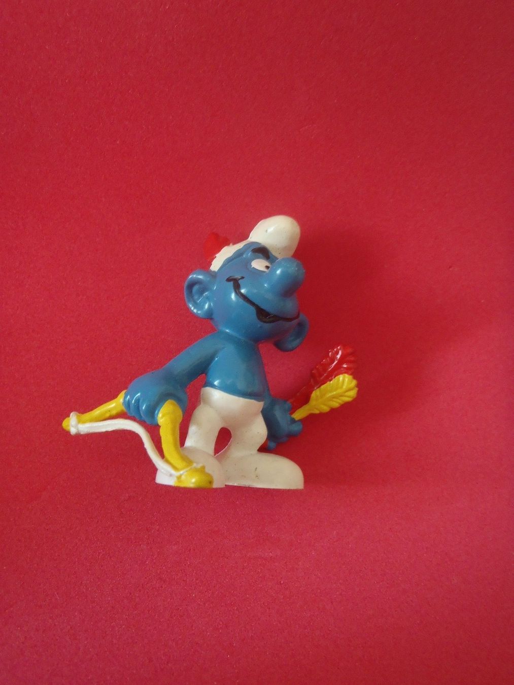 Statuette: Schlumpf Bogenschütze – Usato da Basel venduto da rozi6462