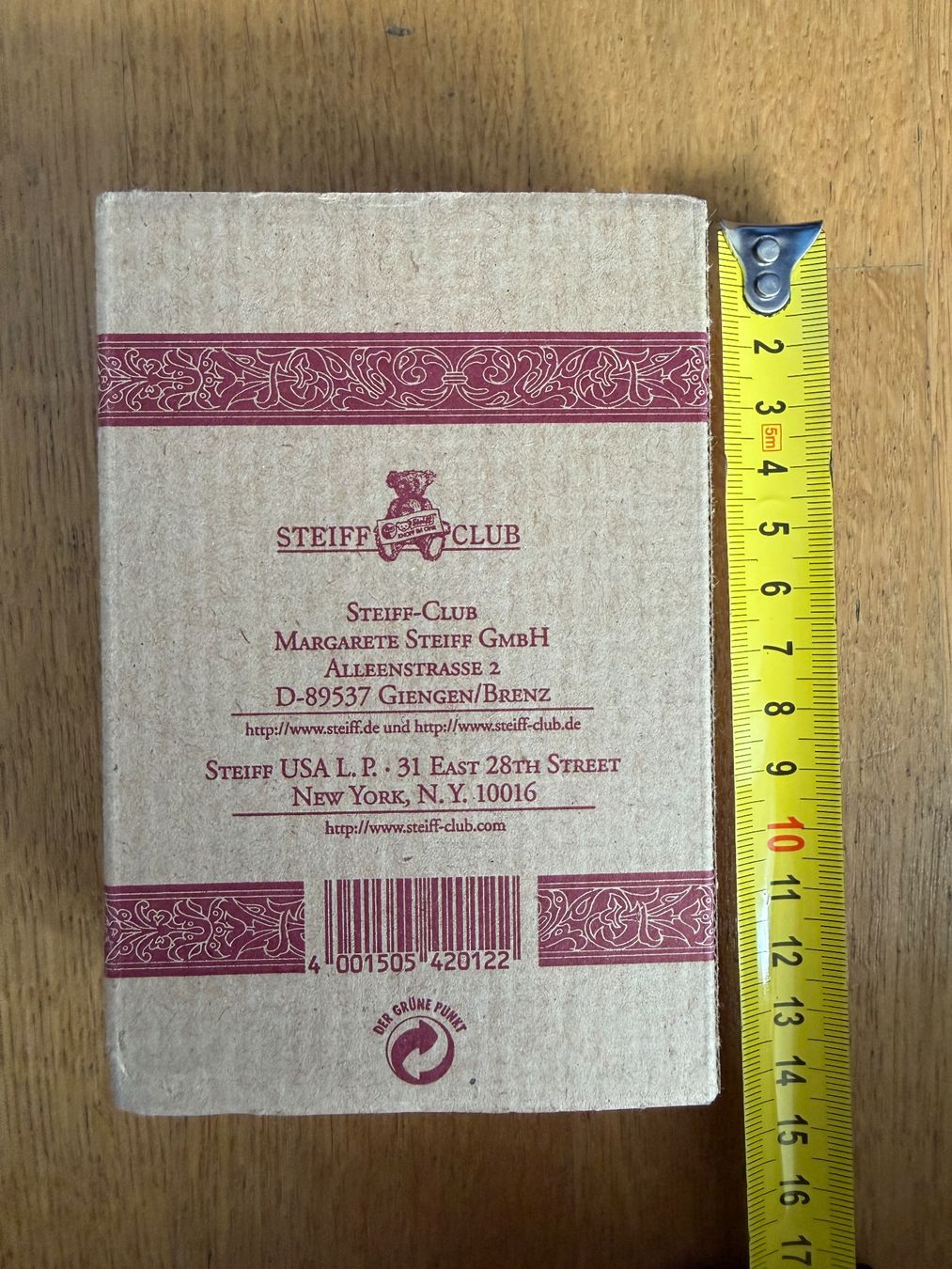 Steiff Giocattoli: Steiff Club Bär 1998 – Nuovo e nell'imballaggio originale da Thônex venduto da gio_cd95 3