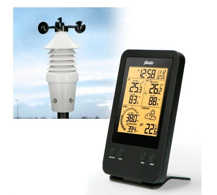 Sonstiges für Haushalt & Wohnen: Alecto Wetterstation WS-3400 – Neu und originalverpackt aus Bassersdorf von COOL-AG 2