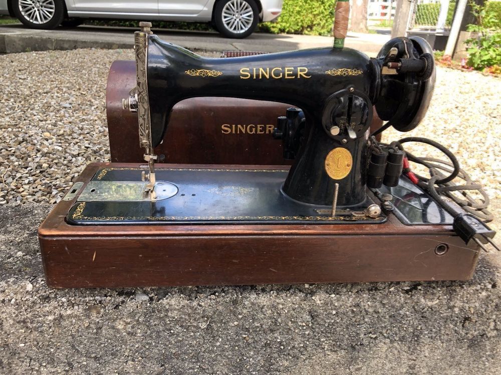 Ancienne Machine à Coudre Singer | Kaufen Auf Ricardo