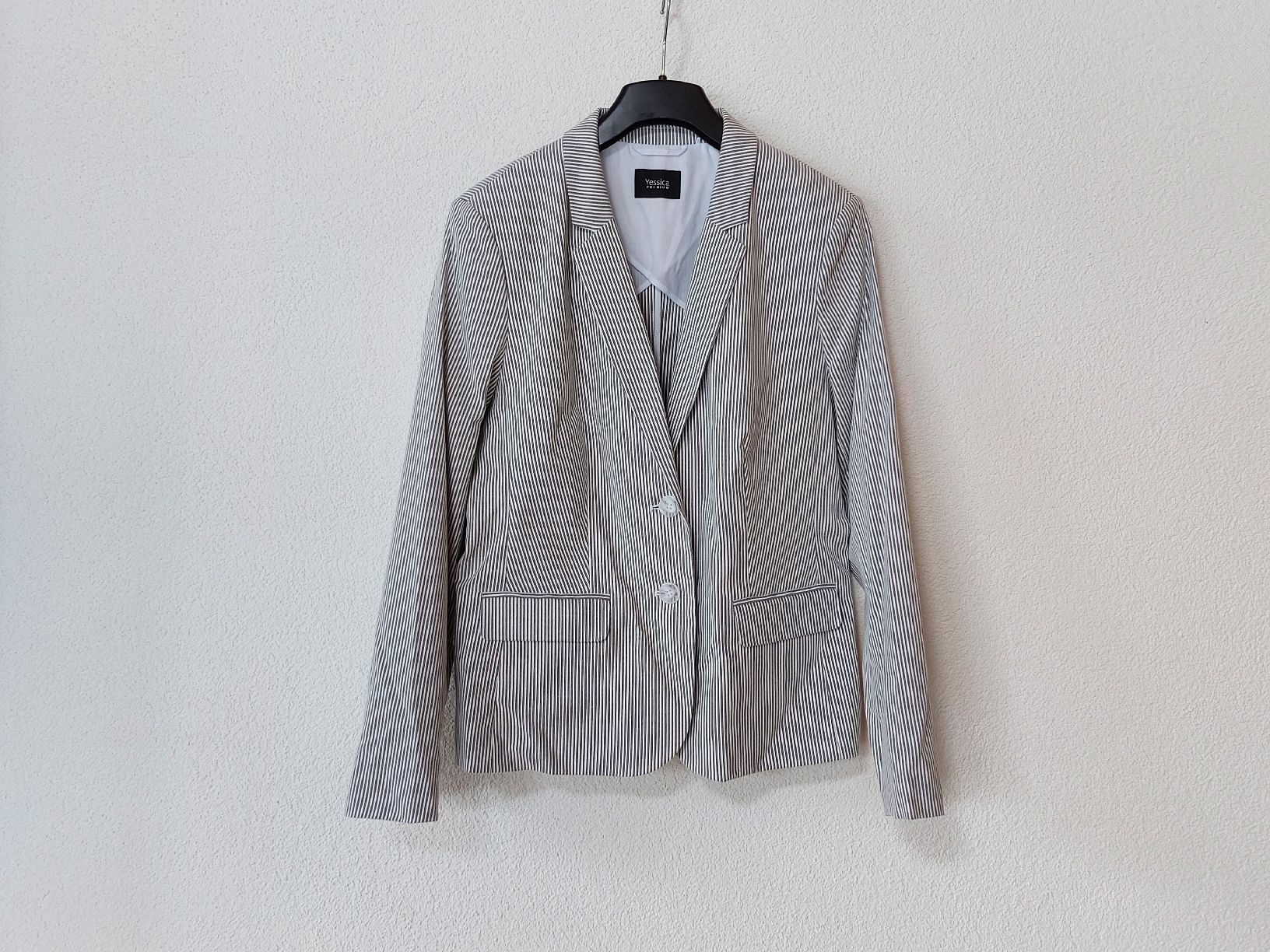 C&A Giacche: Damen Blazer, gestreift, nagelneu! – Nuovo (secondo la descrizione) da Effingen venduto da roe_7mb7