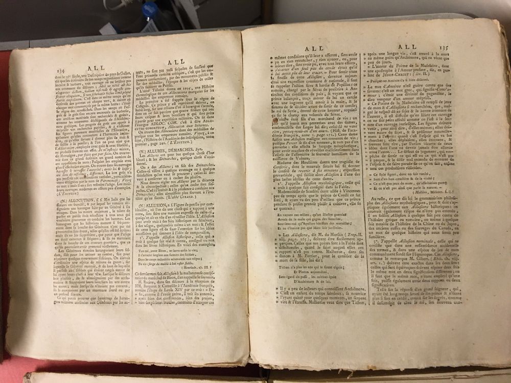 4 Antike Bücher ENCYCLOPÉDIE MÉTHODIQUE Paris | Kaufen auf Ricardo