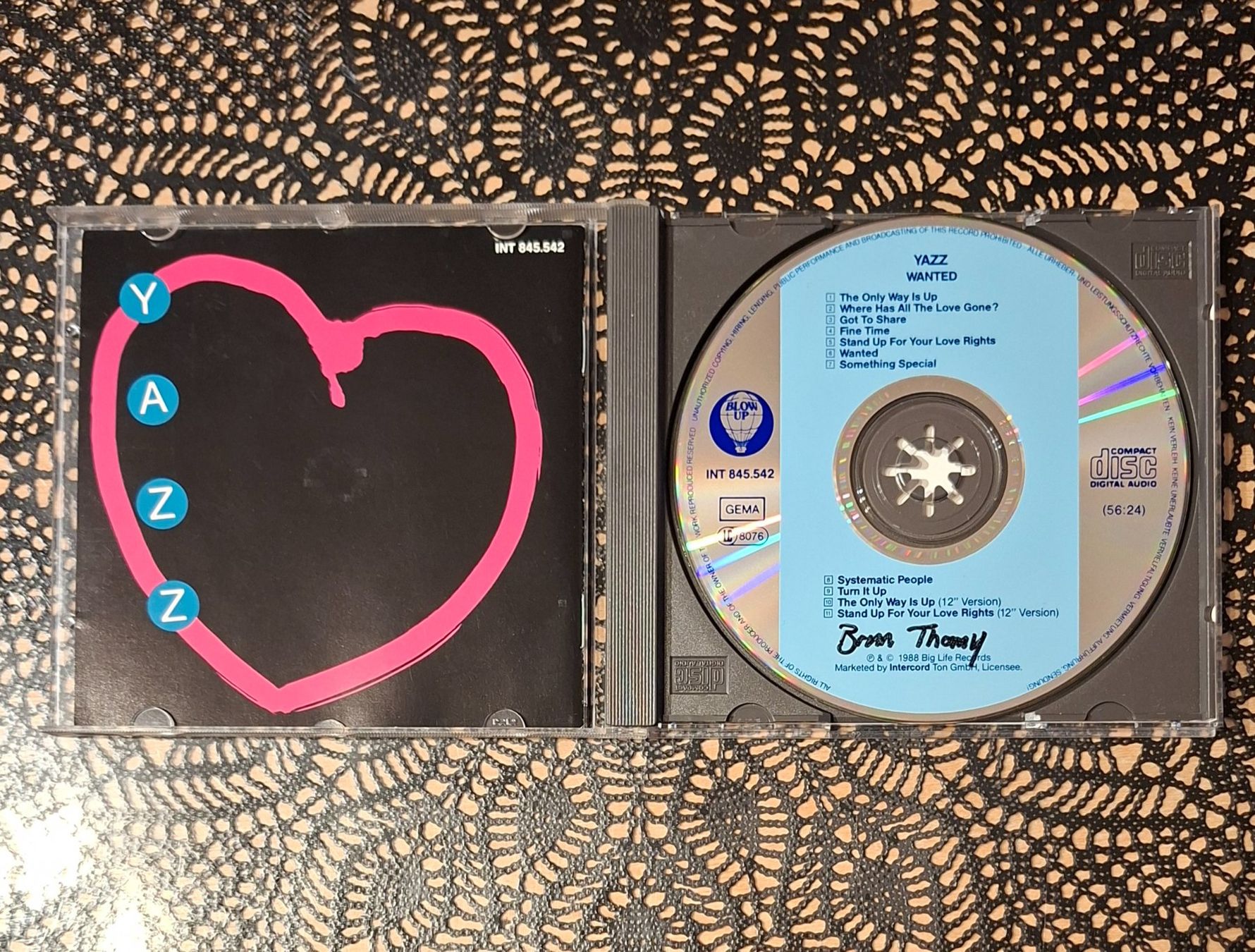 CD: Yazz - Wanted, UK Pop CD Abum 1988 – Usato da Schönenberg TG venduto da Gregolino76 2