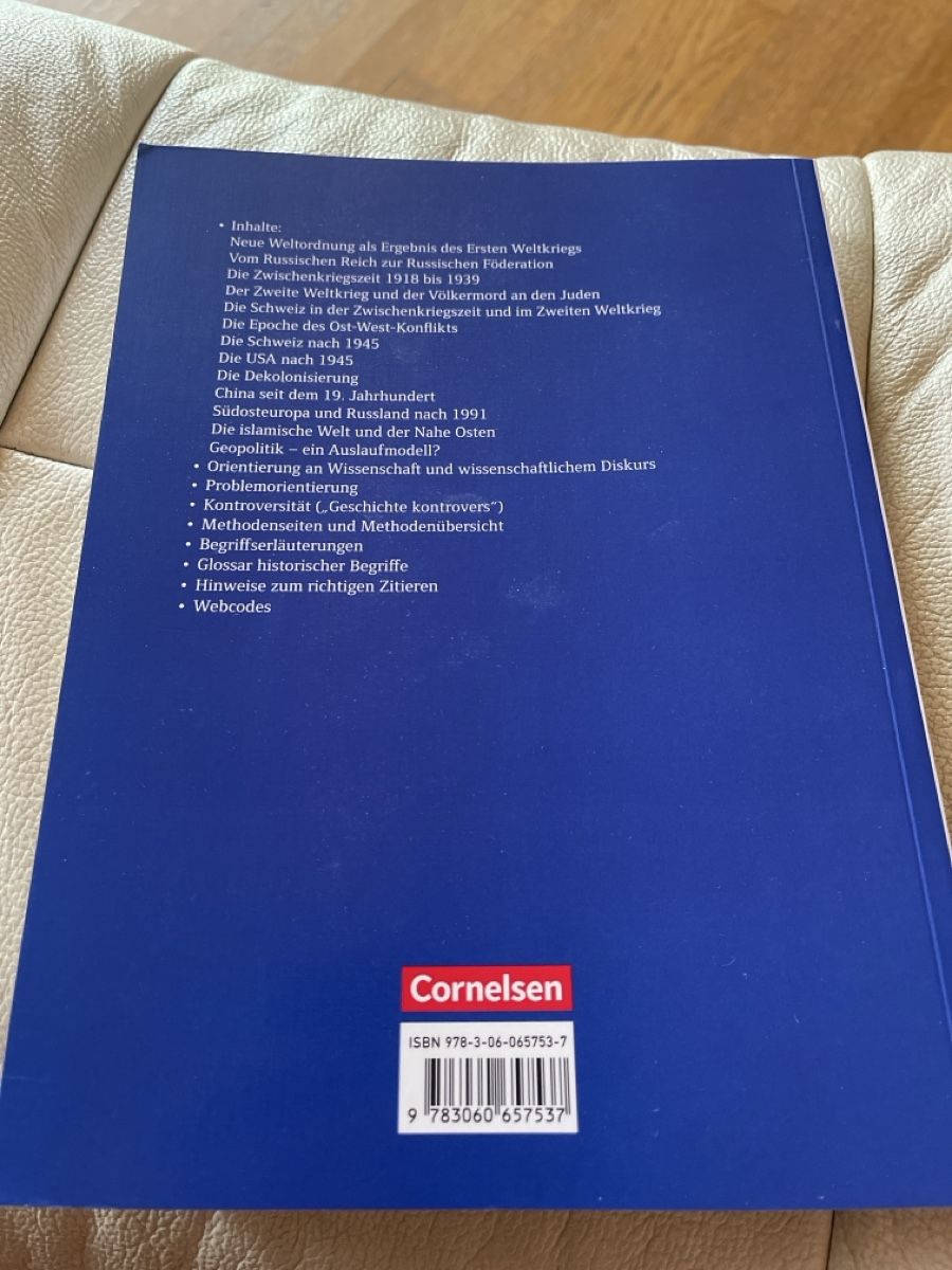 Libri: Schweizer Geschichtsbuch 3/4 Neue Ausgabe Cornelsen – Nuovo (secondo la descrizione) da Winterthur venduto da spetrix 1