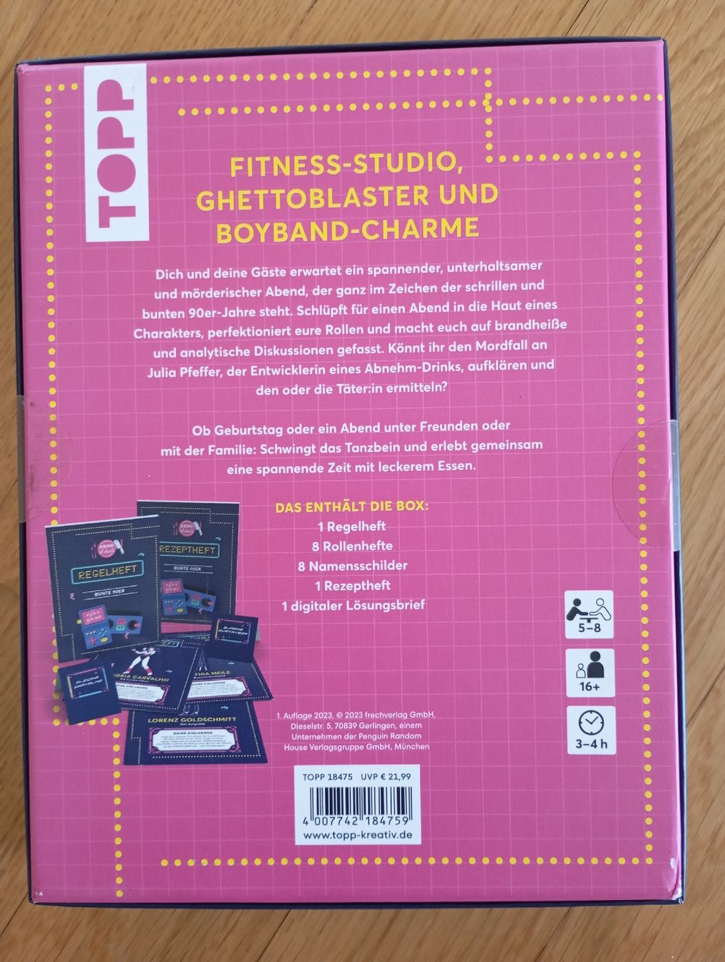 Spiele: Krimidinner "Tödliche Geschmacksverirrung" – Neu und originalverpackt aus Neunkirch von Mi_Munggeli 1