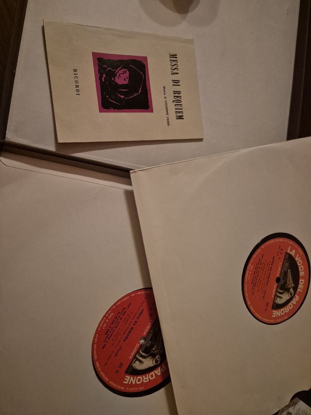 Dischi in vinile: Verdi - Messa da Requiem, Schallplatte, Dirigent Tullio.  – Usato da Grandval venduto da JeroenK 1