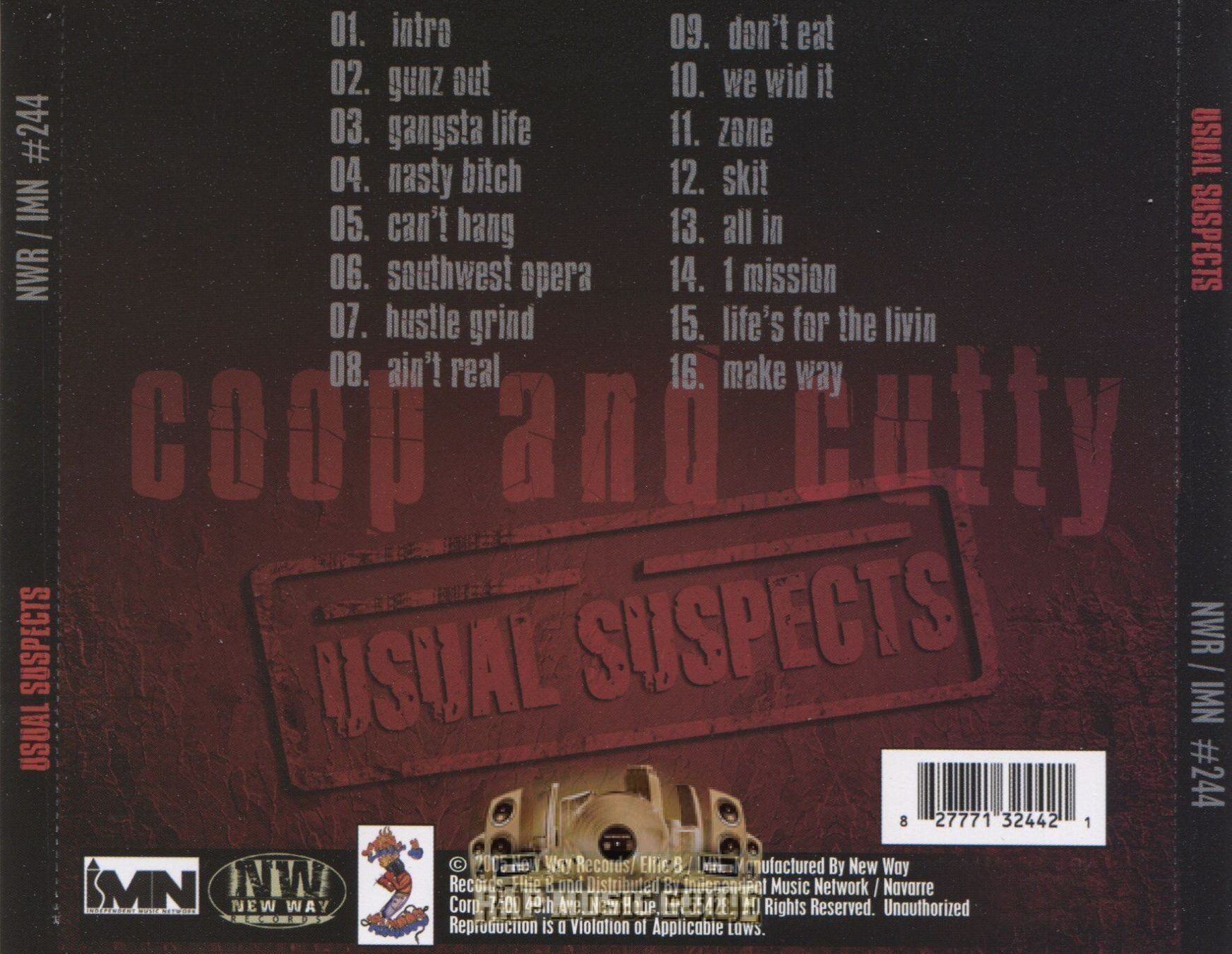 CDs: CD: Coop and Cutty - Usual Suspects 2005 – Neu und originalverpackt aus Oensingen von chilli63 1