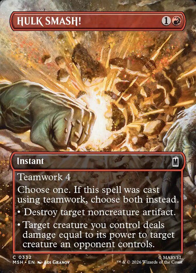 Magic The Gathering Carte collezionabili: MTG HULK SMASH! - Foil NM – Usato da Arbon venduto da Cronos0.84