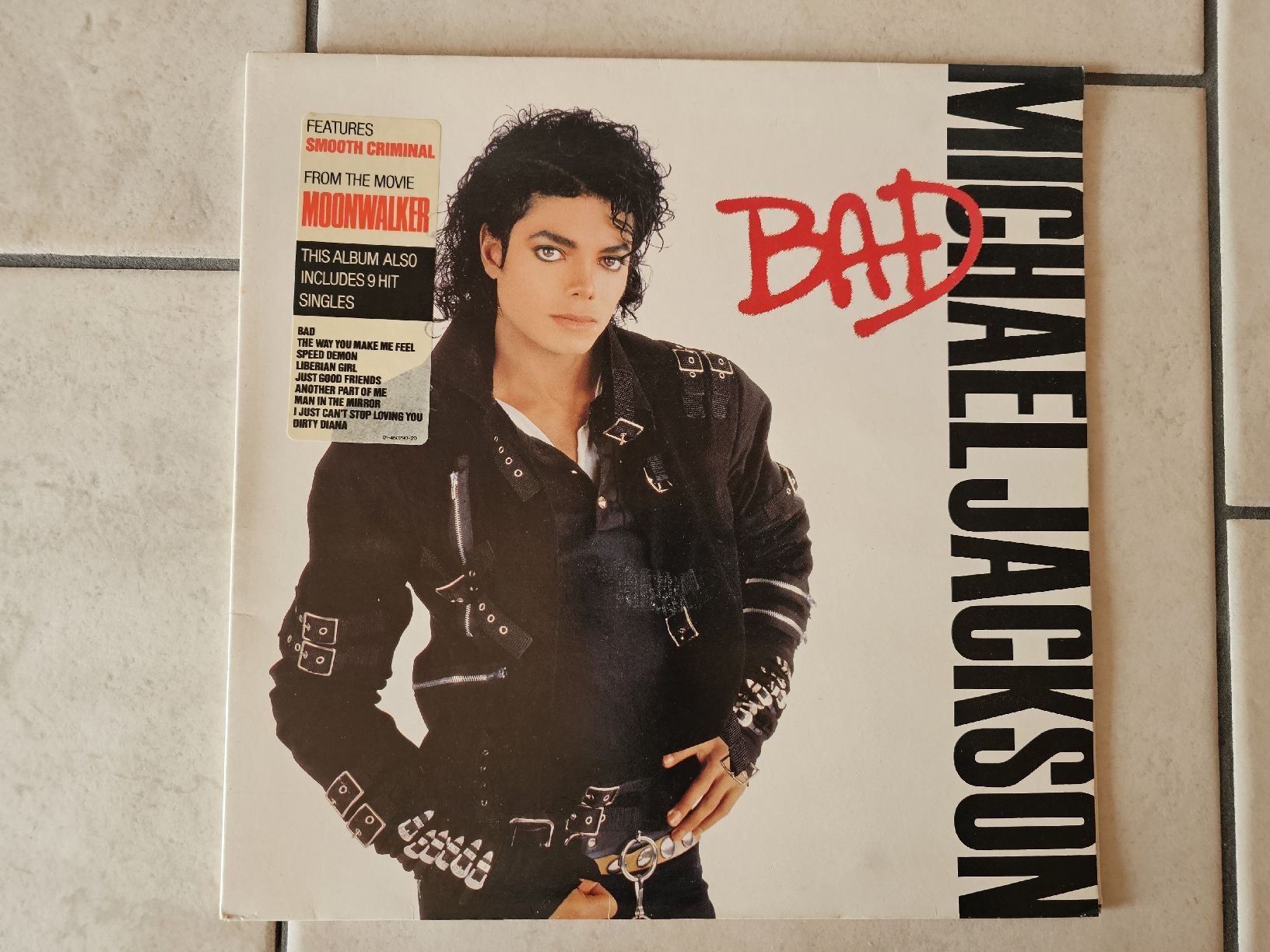 Schallplatten: Michael Jackson  -  Bad  /  1987 Schallplatte – Gebraucht aus Schneisingen von backstore24