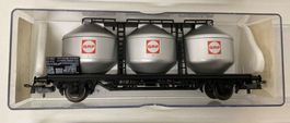 Electrotren HO 1604: Kesselwagen Ucs, GRP, Chiasso, DC, rar!
