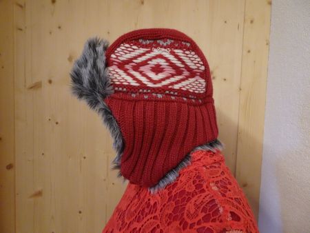 Warme, neuwertige Wintermütze JAKO-O Gr. 54-56 - 240440