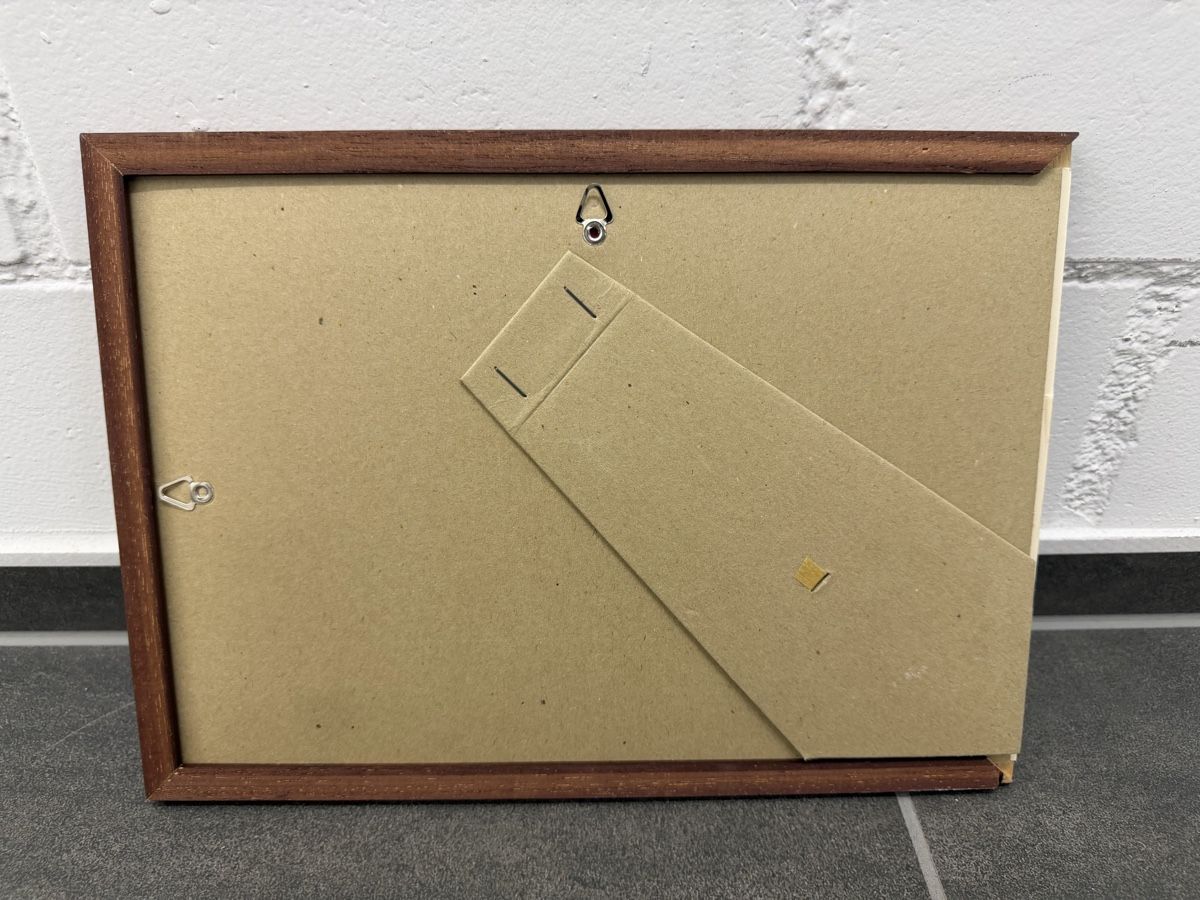 Gemälde: Original Bleistiftzeichnung Carl Rechsteiner, 1973 – Gebraucht aus Horn von HanSolo. 2