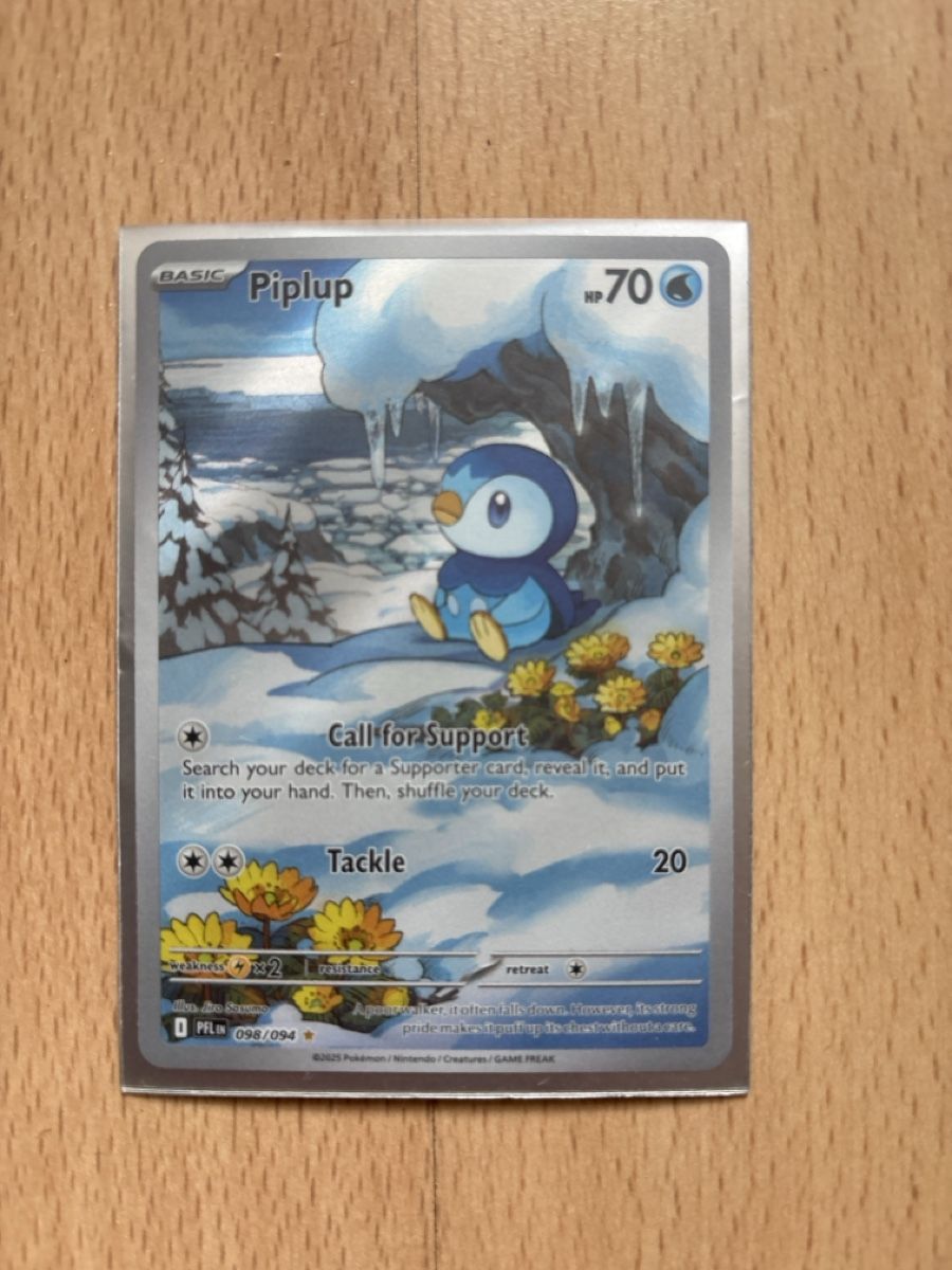 Pokémon Carte collezionabili: Piplup Illustration Rare – Nuovo (secondo la descrizione) da Allschwil venduto da giu_qlw6
