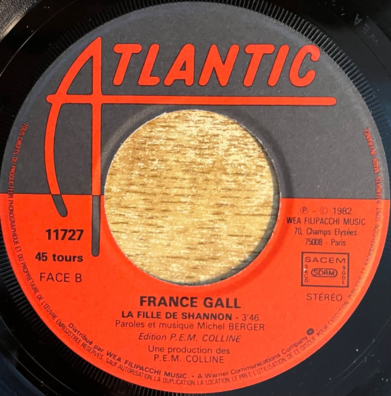 Vinyles: FRANCE GALL - AMOR TAMBIEN – D'occasion à Bussigny par vinyl-pas-cher 3