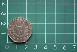 währung cyprus 50 cent 1998