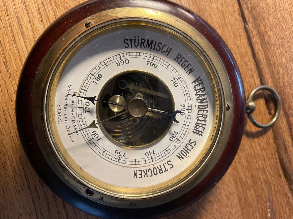 Antiker Barometer Hygrometer Kaufen auf Ricardo