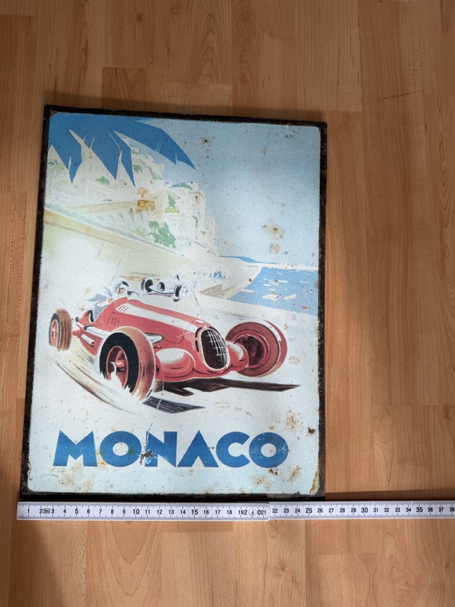 Schilder: Monaco Emaille Schild Blechschild – Gebraucht aus Zürich von tekinag 1