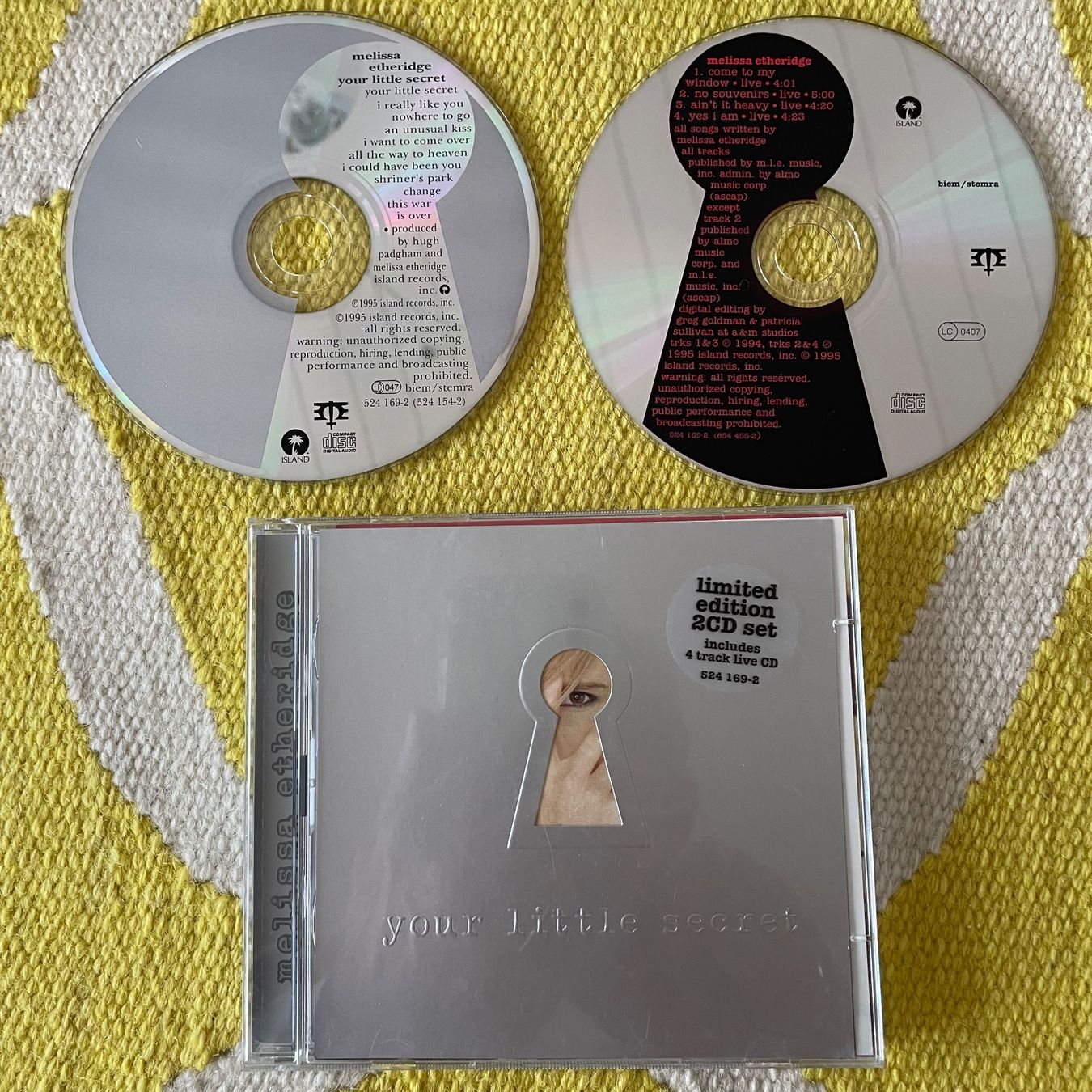 CD: MELISSA ETHERIDGE-2CD YOUR LITTLE SECRET – Usato da Rorschacherberg venduto da CD-Roli
