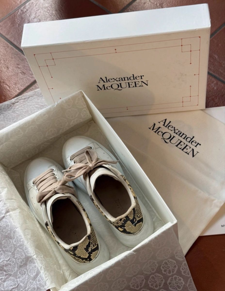 Alexander Mcqueen Chaussures hommes: Alexander McQueen Sneakers Weiss Gr. 40.5 – D'occasion à Zürich par janni_jj12 5