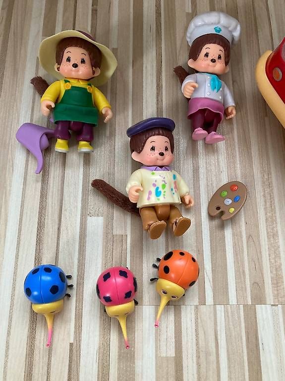 Monchhichi Giocattoli: Monchhichi Set, Ferngesteuertes Auto & Haus – Usato da Arbon venduto da Tschu79 2