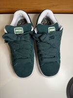 Puma Suede Classic grüne Sneakerguter Zustand