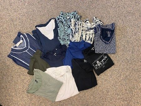 Damen T-Shirt -Blusen Grösse M/S