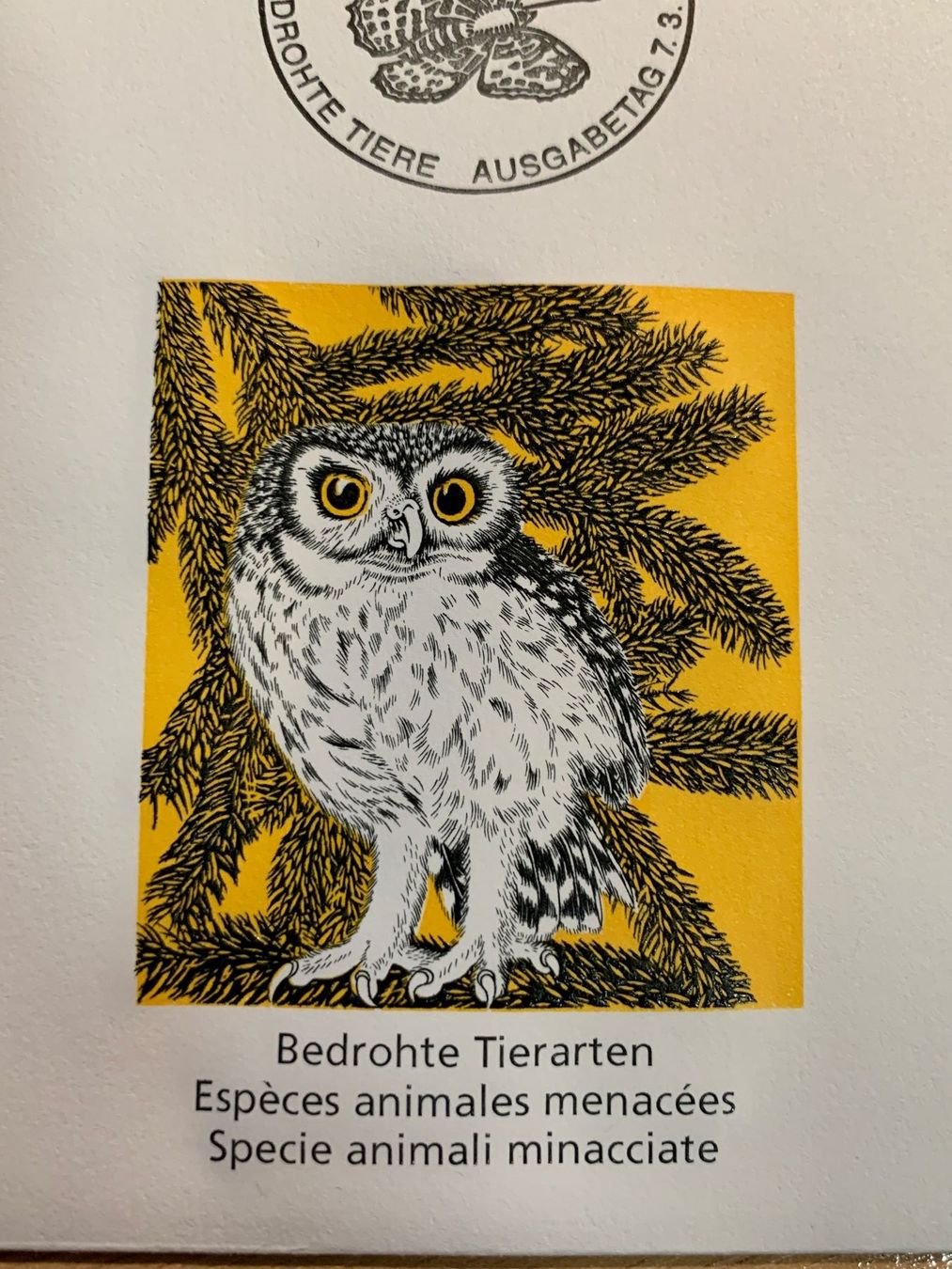 Tutti i francobolli: CH Tier Briefmarken 1995, FDC, gestempelt – Usato da Ibach venduto da lisch3 4