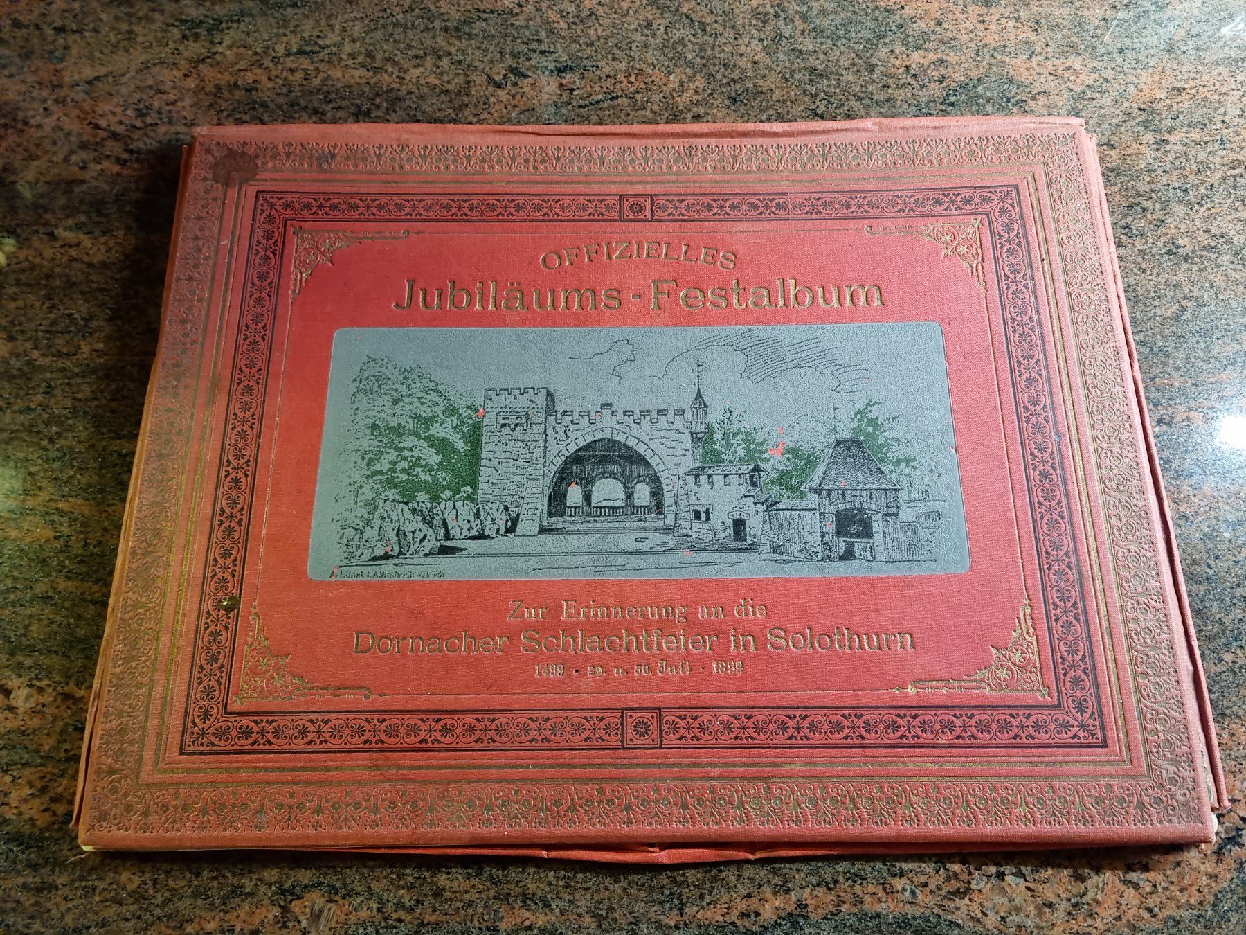 Foto & Immagini: Solothurn Dornacher Schlachtfeier 1899 – Usato da Trachslau venduto da post35