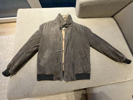 Herren Lederjacke von Cucinelli Grösse L neuwertig