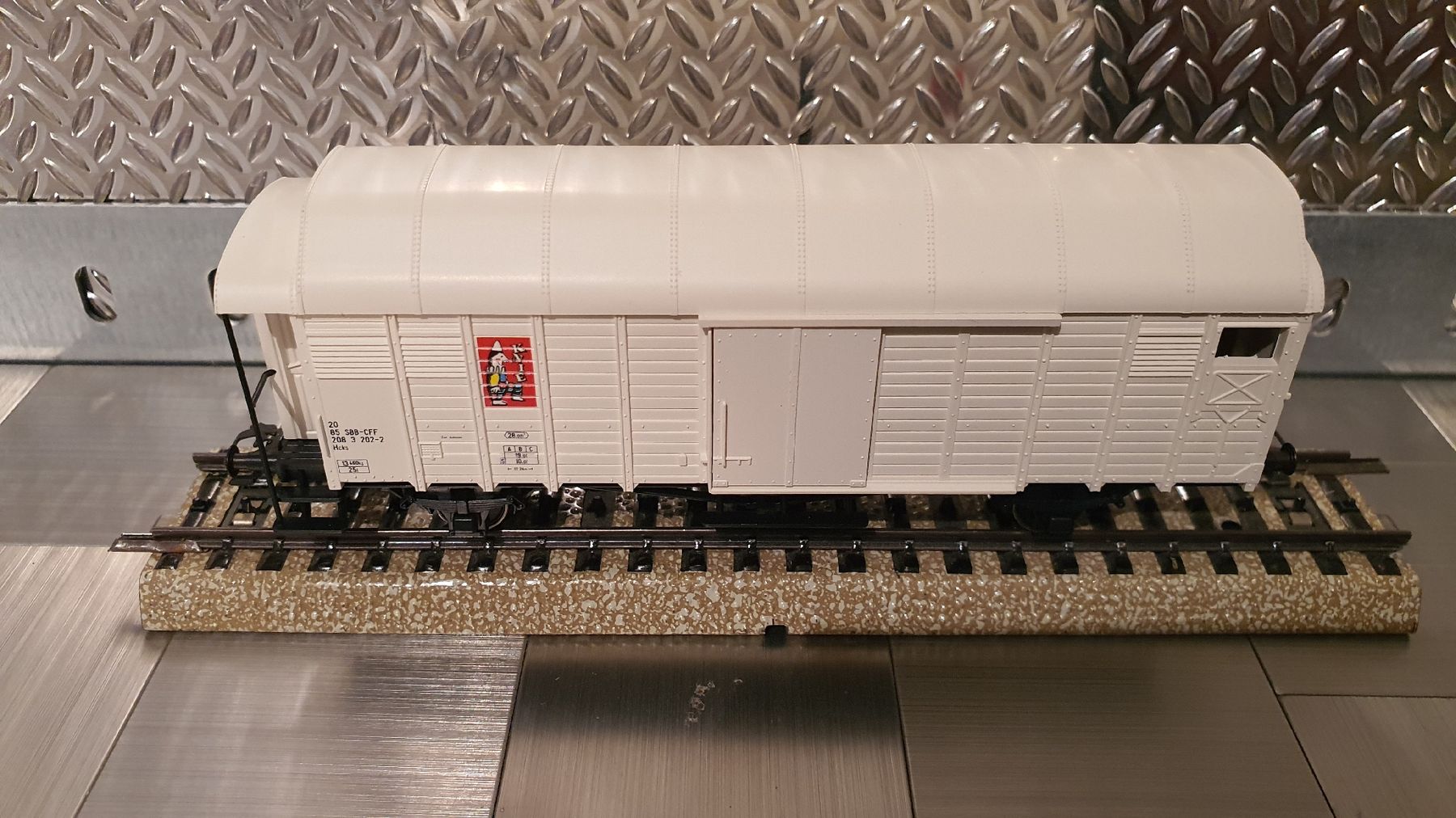 Märklin Modellini di ferrovie: MÄRKLIN 4898 GÜTERWAGEN SET  – Usato da Männedorf venduto da Modellbau-wyss 5